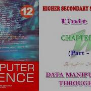 Chapter 15 Part 2 Data Manipulation Through SQL Tamilnadu Board 12th Computer Science