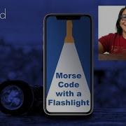 Teen Tech Morse Code With Flashlight