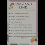 Basic Command Line Linux Linux Tutorial Commandstutorial Commands Redhat Toutorial Videos