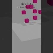 GRAVITY Simulation Physics By Blender