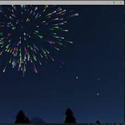 Low Poly 3d Fireworks With Sound Using OpenGL 4 5 0 Core C Visual Studio 2022