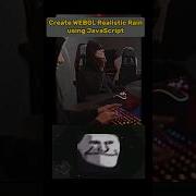 Create WebGL Realistic Rain Animation Html5 Canvas Shorts Javascript Developer Coding