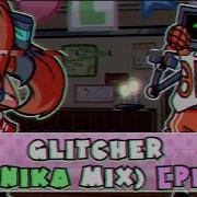 Glitcher Monika Mix Plus Doki Doki Takeover Plus Hex Cover 1
