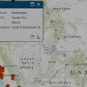 Add And Configure A Map In A MicroStrategy Report