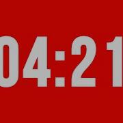 4 Minute 21 Second Timer With Alarm Without Music