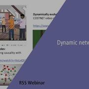 RSS Journal Webinar Dynamic Networks
