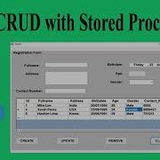 C CRUD With Stored Procedures Using LINQ To SQL Classes With Source Code