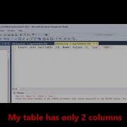 MSSQL Fix Error There Are Fewer Columns In The INSERT Statement Than Values Specified In The VAL