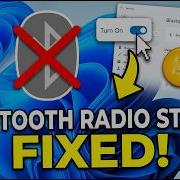 How To Fix Bluetooth Radio Status Windows 11