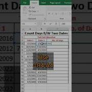 Count Days Between Two Dates In Excel Tips Tricks From Todfodeducation