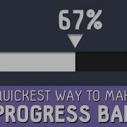 QUICKEST Way To Make A PROGRESS BAR In After Effects Tutorial