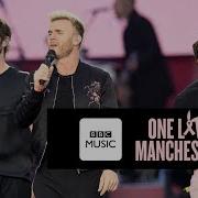 Take That Shine One Love Manchester