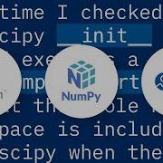 Relationship Between SciPy And NumPy