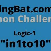 CodingBat In1to10 Answer Python Logic 1