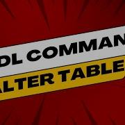 Oracle ALTER Table DDL Commands Oracle SQL Fundamentals