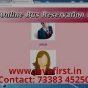 Online Bus Reservation System