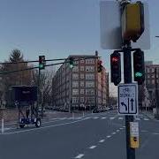 Bicycle Traffic Signals At Bicycle Continuous Flow Intersection In Cambridge MA