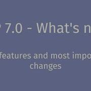 PHP 7 0 What S New New Features And Most Important Changes
