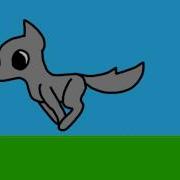 Wolf Running Test First Running Cycle Animation