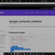 Provisioning Single Google Compute Engine Instance With Terraform