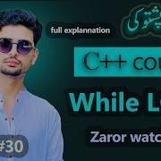 Lecture 30 While Loop C In Pashto Whileloop