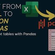 Python Pandas For Excel Users Part 2 Pivot Tables Basic Advanced