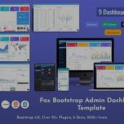 Dark Modern Admin Dashboard By Fox Premium Admin Template