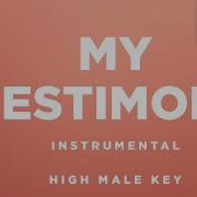 My Testimony High Male Key A Instrumental