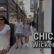 Chicago Wicker Park Summer Walking Tour On Wednesday August 6 2025 4K 60fps