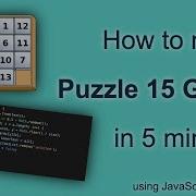 Puzzle 15 In 5 Minutes JavaScript 5minsofcode Com