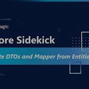 Generate DTOs And Mapper From Entities EF Core Sidekick