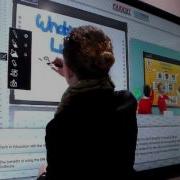 Parrot Interactive Showcasing Multi Touch On The Interactive Whiteboard