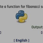 Create A Function That Prints A Fibonacci Series Python English Tutorial 2023