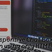 Responsive Chat Box UI Design Using Only HTML CSS WebTutorials Tutorial Video Coming Soon