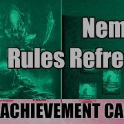 Nemesis Rules Refresher Achievement Cards