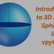 How To Draw A Sphere Vpython 1