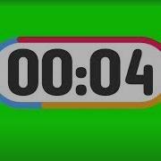 11 Second Countdown Timer With Beep At Every Second Greenscreen Copyright Free