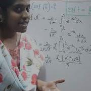 11 Laplace Transform Of Error Function