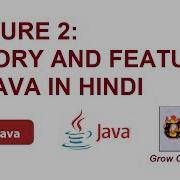 Lecture 2 History And Features Of Java In Hindi