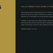 Sales Prediction Using Python Oasis Infobyte Data Science Project