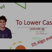 To Lower Case Leetcode 709 Live Coding Session