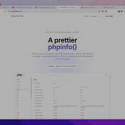 Pretty PHP Info A Better Phpinfo With Search Dark Mode And An API