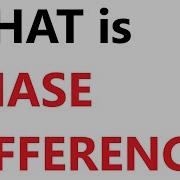 A Level Physics What Is Phase Difference