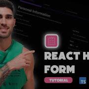Form Building Made EASY With React Hook Form