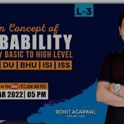 Concept Of Probability From Basic To High Level L 3 IIT JAM