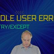Handling Errors With User Input In Python