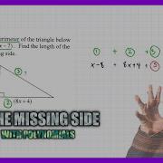 Find The Missing Side Perimeter With Polynomials