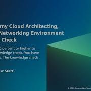 Module 7 Knowledge Check Answers Creating A Networking Environment AWS CLOUD ARCHITECTING New