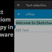How To Enable Text Selection And Copy Text In Sketchware