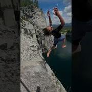 112 FT JUMP AT CRAZY QUARRY Shorts Cliffjumping